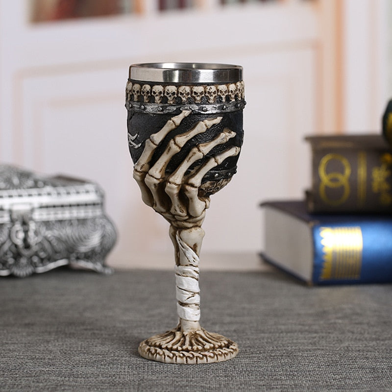 Hand-painted Viking Goblets 6.7oz