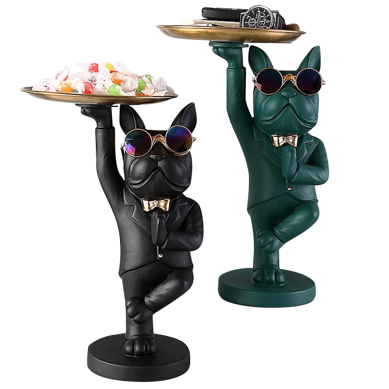 Frenchie Butler (Yogi) Tree Pose Storage