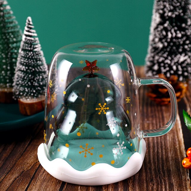 🎄 Christmas Tree Glass 10oz