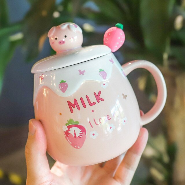 Piggy Bath Mug 14oz