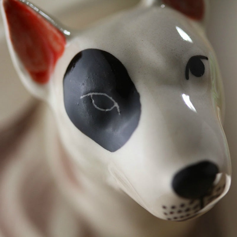 Hand-painted 3D Bull Terrier Mug 6.8oz
