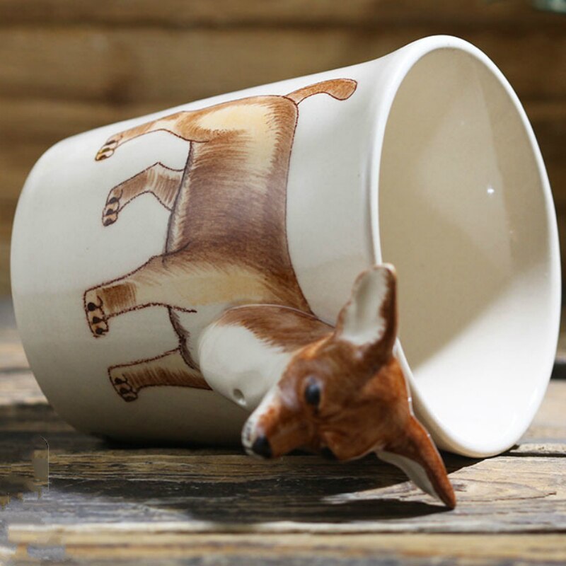 Hand-painted 3D Chihuahua Mug 7oz